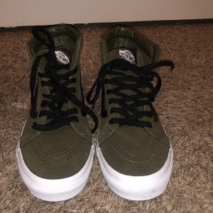 Olive green Vans